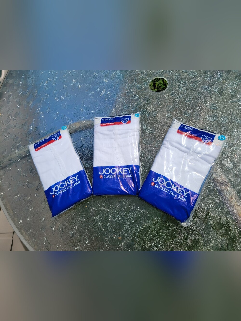 Jockey Classic Tall Man Briefs Y Front Fly Size 36 Underwear 2 Pair, 3 Available